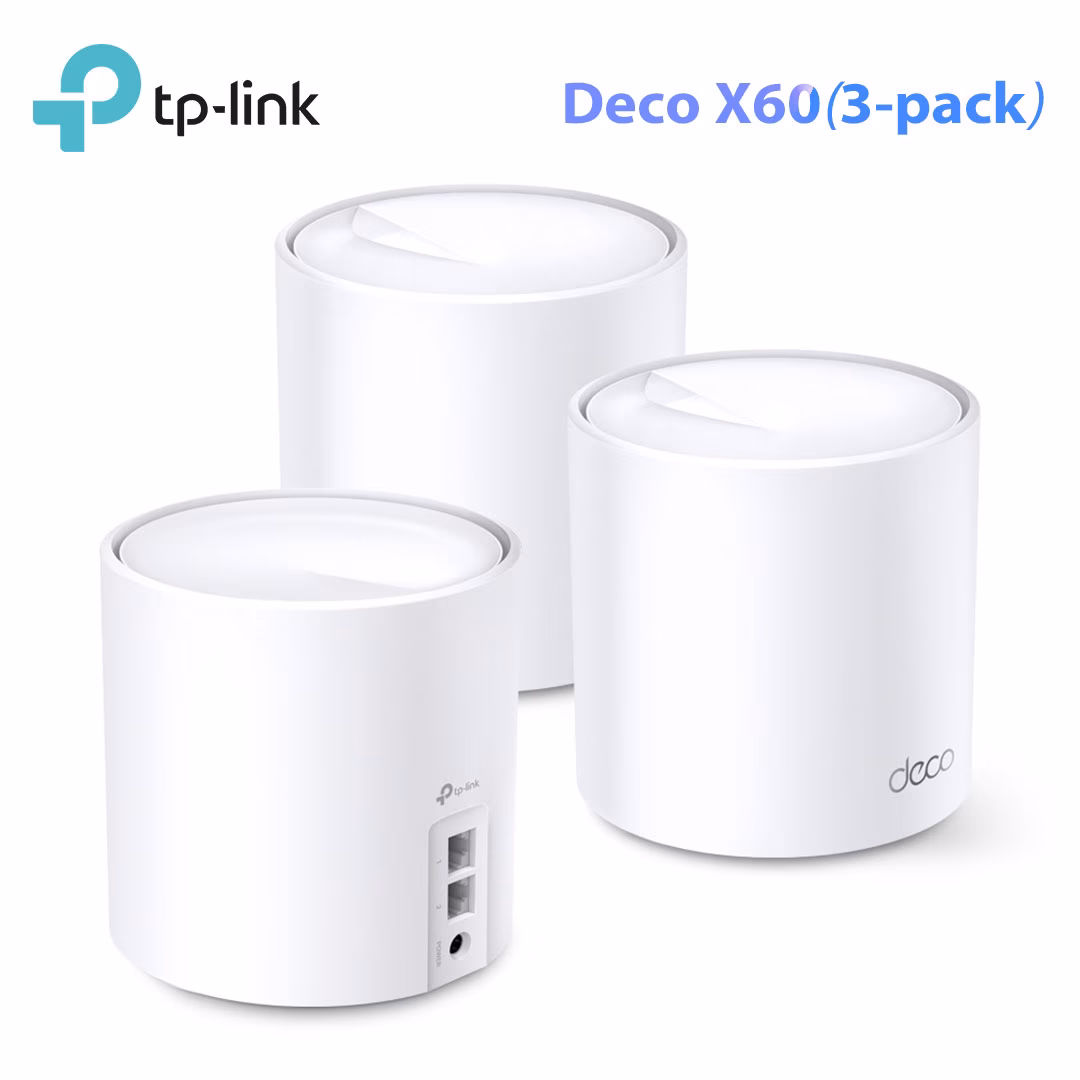 Bộ Phát Wifi Mesh TP-Link Deco X60(3-pack) Wifi 6 AX5400