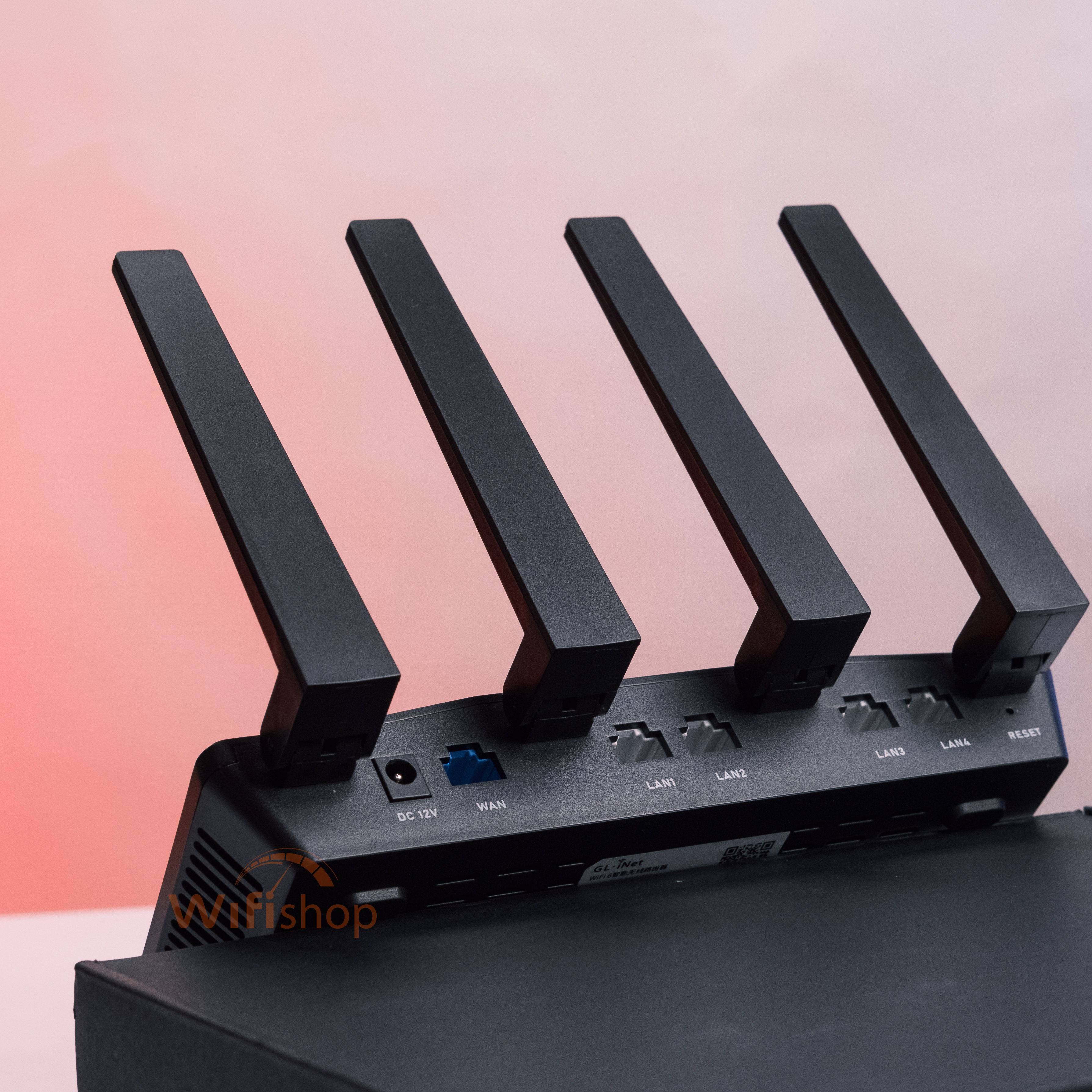 Bộ Phát Wifi6 GL.iNet Flint GL-AX1800 VPN - Đổi IP Chuyên Nghiệp