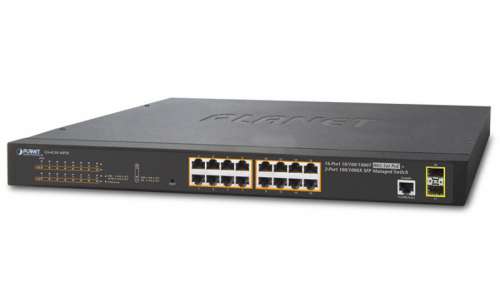 Thiết Bị Chuyển Mạch 8 Cổng Planet GS-4210-8P2S, Gigabit Ethernet Switch 8-Port Managed 802.3at POE + 2-Port 100/1000X SFP (120W) 