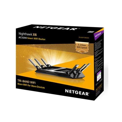Bộ Phát WiFi Netgear R8000 AC3200 ba băng tần Tri-Band