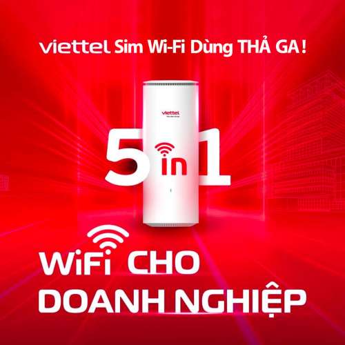 SIM Viettel WiFi Xài Mạng Thả Ga 100K/Tháng MAX BĂNG THÔNG