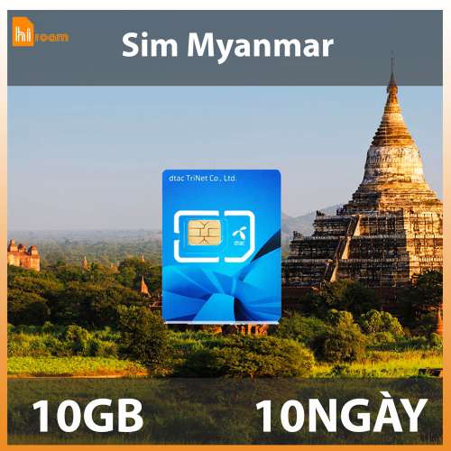 Sim Du Lịch Myanmar