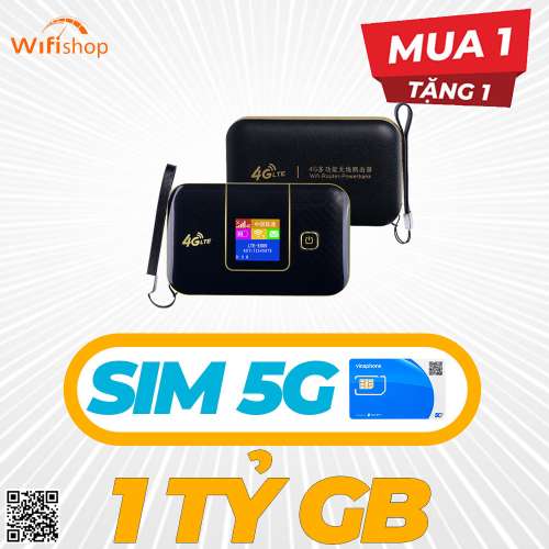  Bộ Phát WiFi 4G Pocket Hiroam H6800 tốc độ 300Mbps