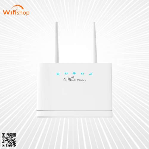 Bộ phát Wifi 4G CPE B311 PRO 1 cổng lan , kết nối 32 thiết bị, lắp đặt camera, oto, xe khách 