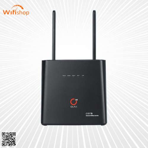 Bộ Phát Wifi 4G Olax AX9 Pro, tốc độ 300Mbps kết nối 32 thiết bị, Pin 4000mAh
