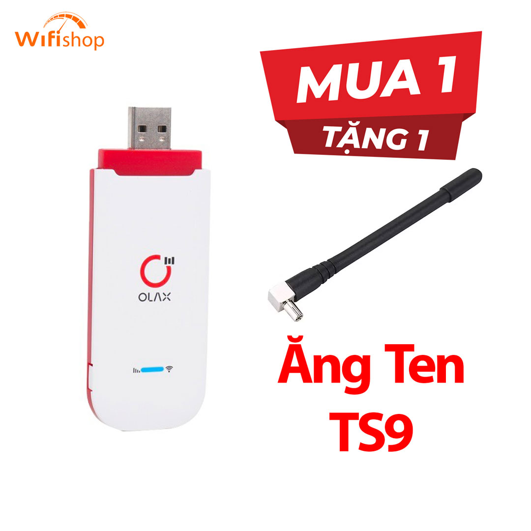 USB Phát Wifi 4G ZTE Olax U90 tốc độ lên tới 150Mbps