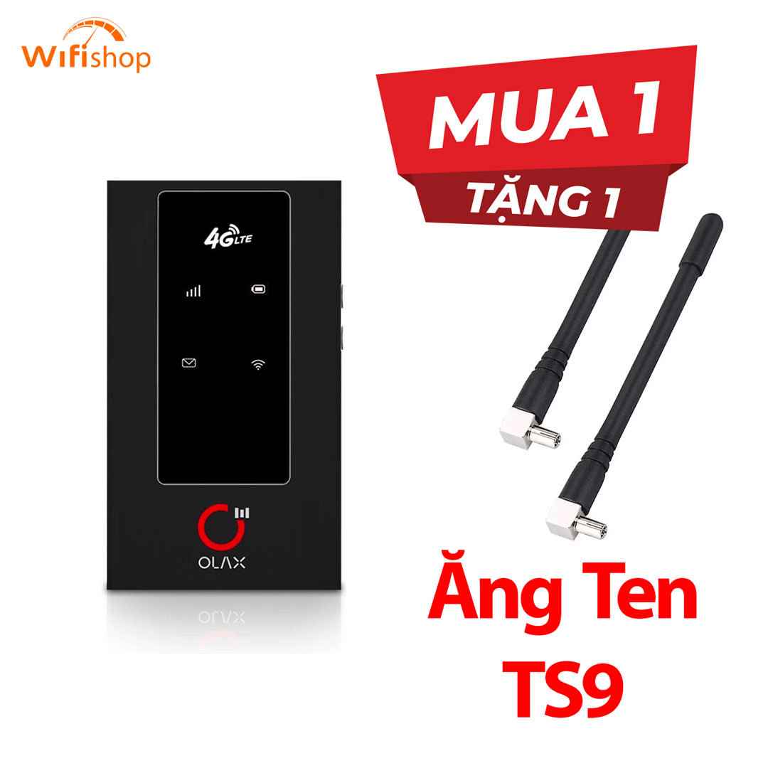 Bộ phát Wifi 4G Olax MF981, Dung lượng Pin 2100mAh, Tốc độ 150Mbps 