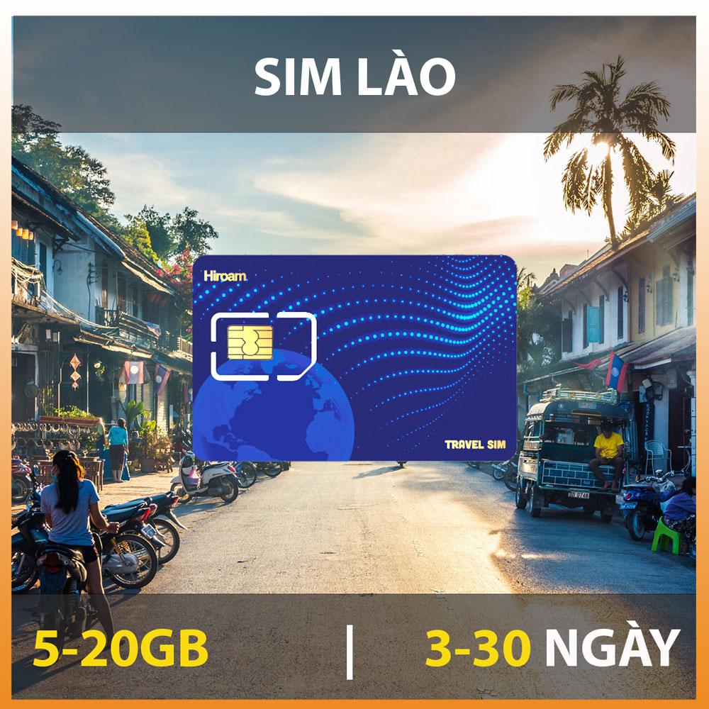 Sim du lịch Lào - Chọn lọc giá tốt