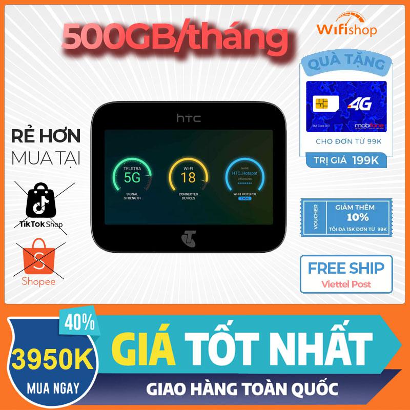 Bộ Phát Wifi HTC 5G Hub – Tốc Độ Cao, Pin 7600 mAh