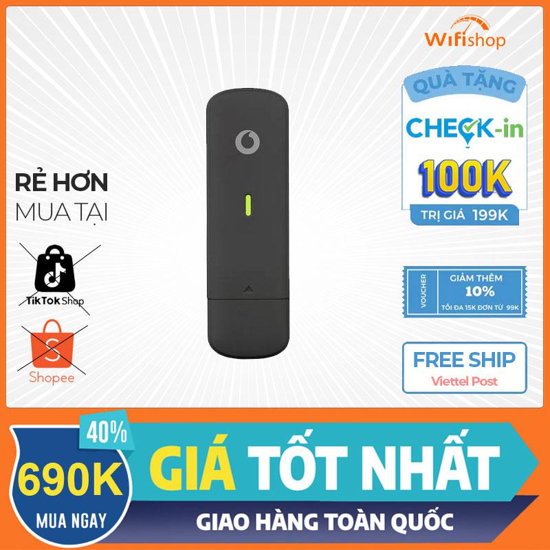 Usb Dcom 4G ZTE Vodafone K5161 tốc độ 150Mbps - bản Hilink IPV6