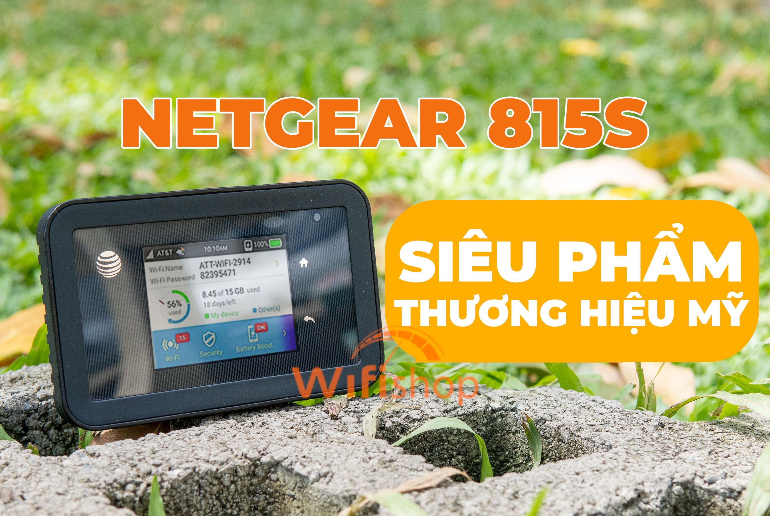 Khám phá tính năng ưu việt của NETGEAR 815S: Thiết bị phát sóng di động 4G hiệu quả với tốc độ siêu nhanh và sự đa dạng kết nối