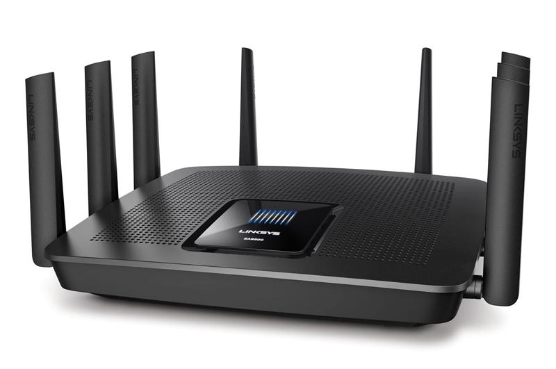 Bộ Phát Wifi Linksys EA9500 - AC5400, 3 băng tần tốc độ 5 400Mbps, 8 LAN