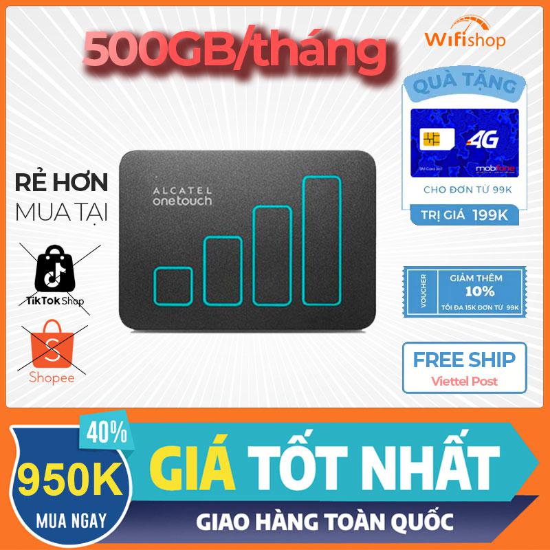 Bộ phát Wifi 4G Alcatel Y900, tốc độ 300Mbps, pin 3600mAh