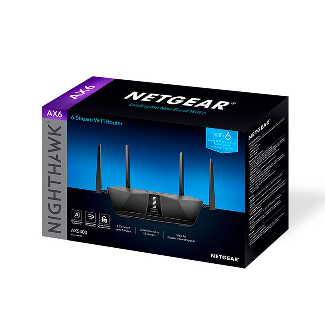 Bộ Phát Wifi Netgear Nighthawk RAX50 AX5400 thế hệ wifi 6