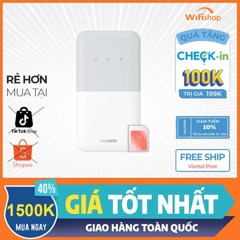 Bộ Phát WiFi 4G Huawei e5586 tốc độ 300Mbps, Kết nối 16 máy