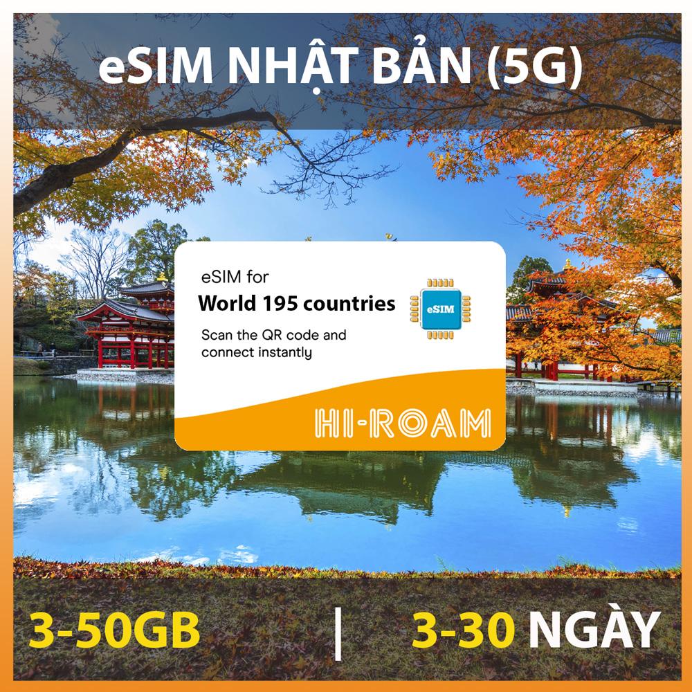 eSIM du lịch Nhật Bản