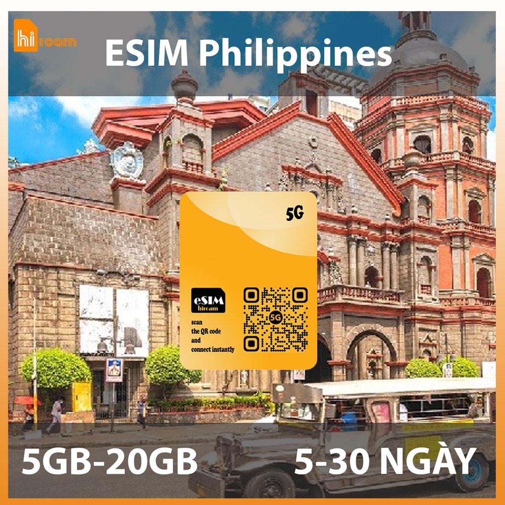 eSIM Du Lịch Philippines