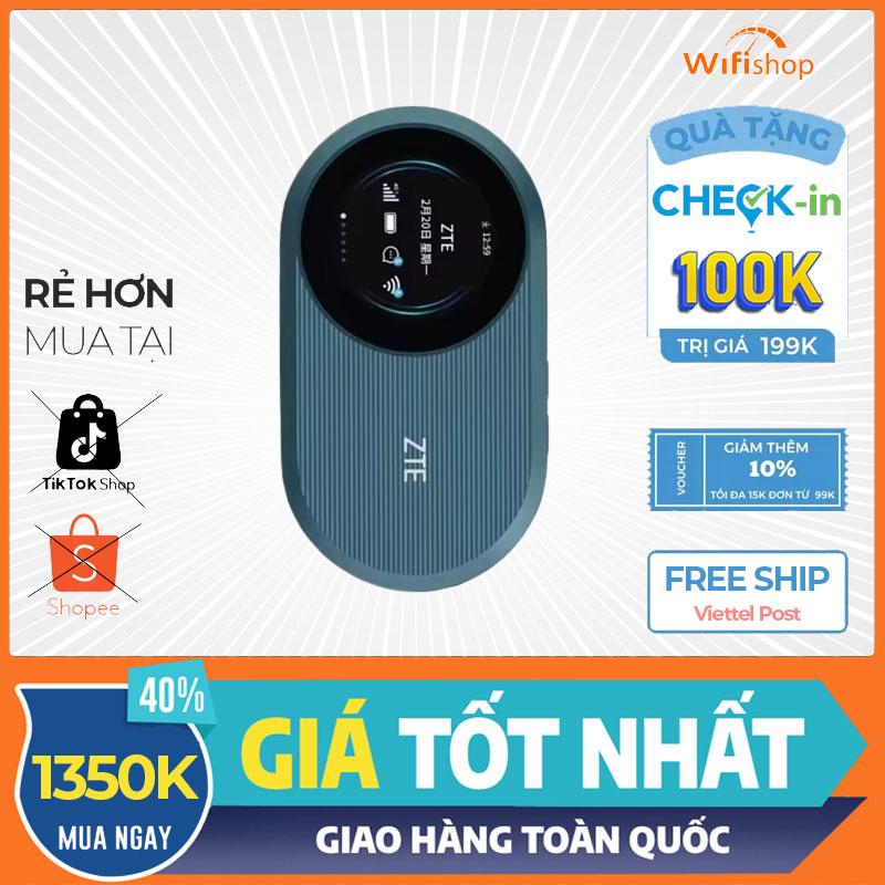 Bộ Phát Wifi 4G U10S Pro, Wifi 6 tốc độ 229Mbps, Kết Nối 32 Máy