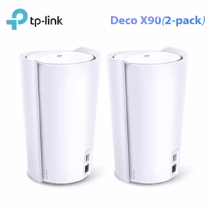 TP-Link Deco X90 Mesh WiFi 6 - Hệ Thống Tri-Band AX6600, AI-Driven Mesh, 2 Pack