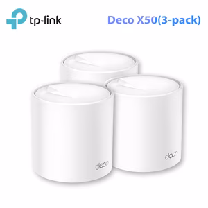 Bộ Phát Wifi Mesh TP-Link Deco X50 (3-Pack)Chuẩn WiFi 6 AX3000