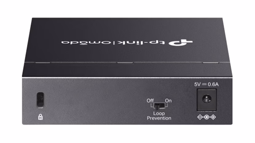 Switch Omada Unmanaged TP-Link DS105G | 5 Cổng 10/100/1000Mbps | Vỏ Thép