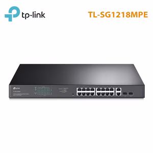 Switch PoE Unmanaged TP-Link TL-SL1218MPE | 16 Port PoE+ 1G | 250W