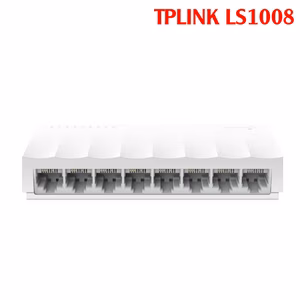 TP-Link LS1008 | Switch Để Bàn 8 Cổng 10/100Mbps | Hiệu Quả Cho Mạng Văn Phòng