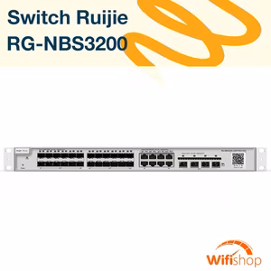 Switch 24 Cổng SFP Layer 2 Managed Ruijie RG-NBS3200-24SFP/8GT4XS | 8 Cổng RJ45 & 4 Cổng SFP+