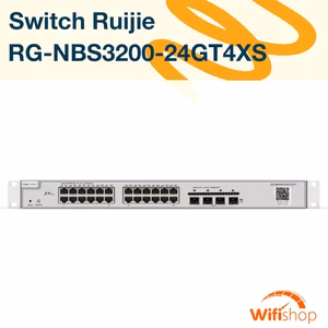 Switch 24 Cổng Gigabit Layer 2 Managed Ruijie RG-NBS3200-24GT4XS với 4 Cổng SFP+