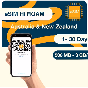 eSIM du lịch Úc & New Zealand - Theo Ngày