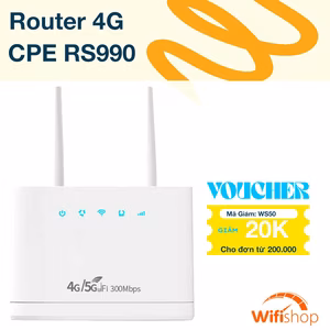 Bộ Phát Wifi 4G CPE RS990- giải pháp wifi công nghệ LTE