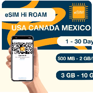 eSIM du lịch Mỹ, Cadana, Mexico