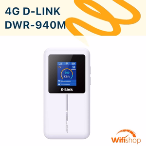 Bộ Phát Wifi 4G Kiêm Sạc Dự Phòng 10.000 Mah DLink DWR-940M