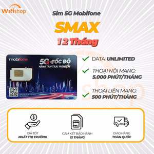 SIM 5G Mobifone SMAX Không Giới Hạn Dung Lượng