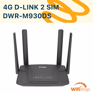 Bộ Phát WiFi 4G Di Động D-Link DWR-M930DS 2 SIM