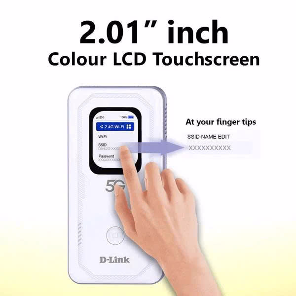 Bộ Phát WiFi 5G Di Động Dlink DWR-U2100