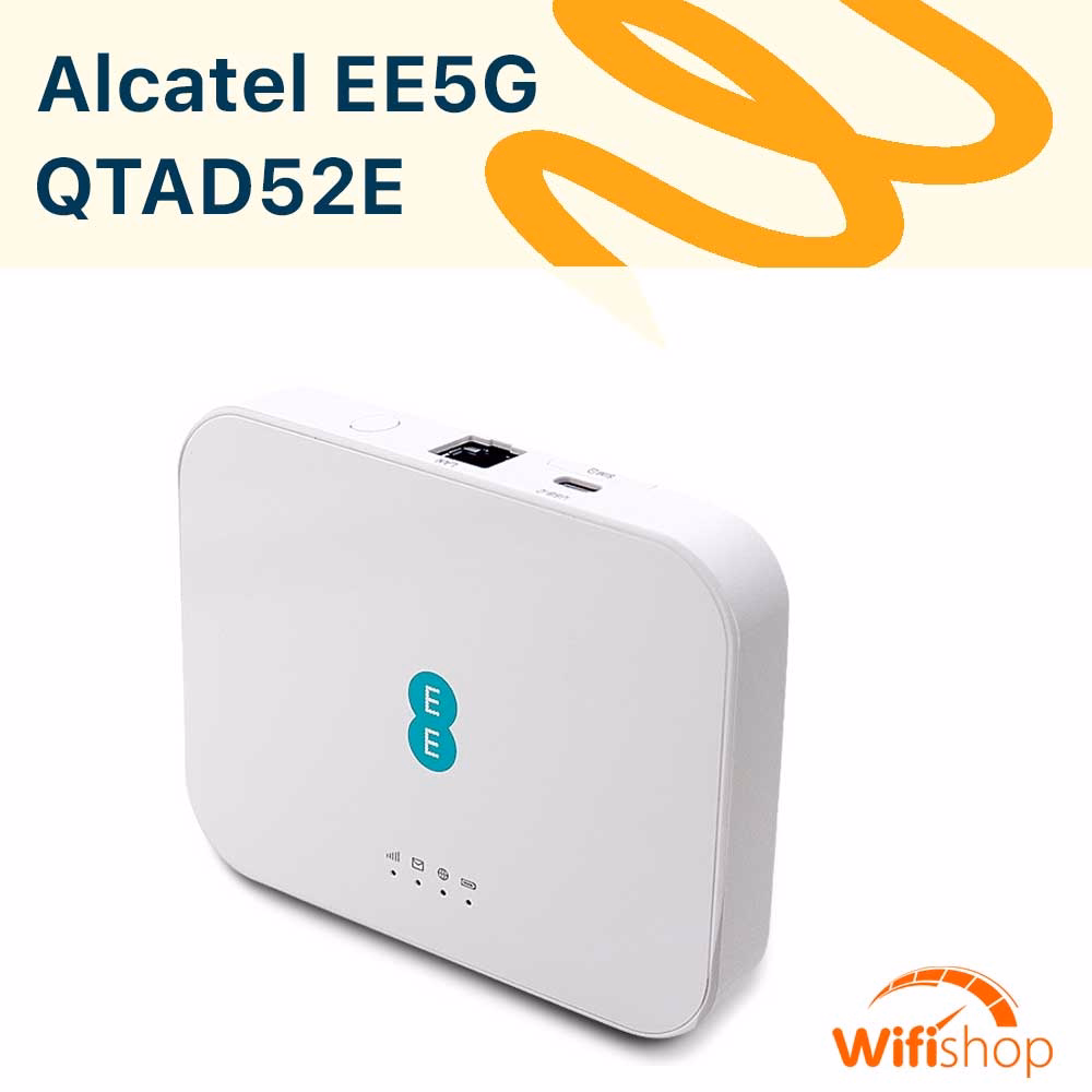 Bộ phát Wifi 5G Alcatel EE5G nguyên bản mới, Pin 6460mAh