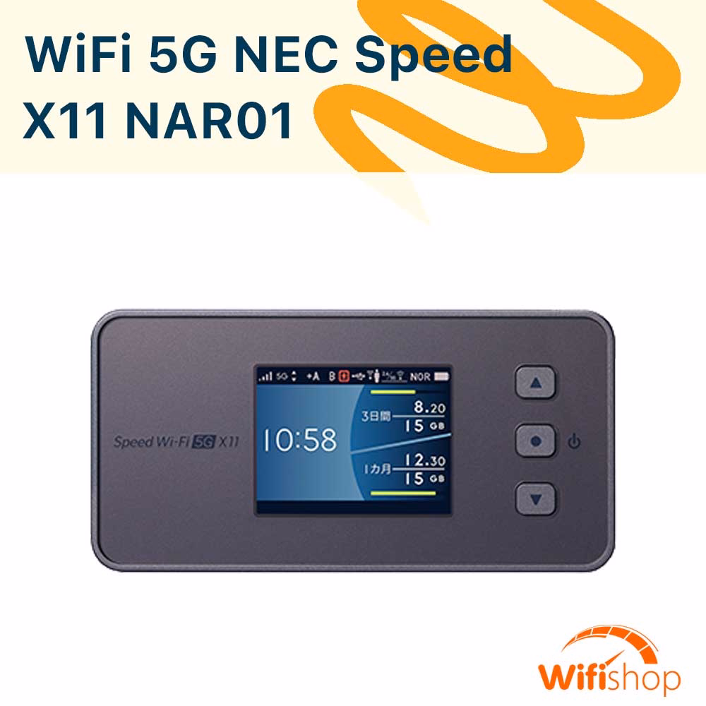 Thiết Bị Phát Wifi 5G Speed WiFi 5G X11 NEC NAR01