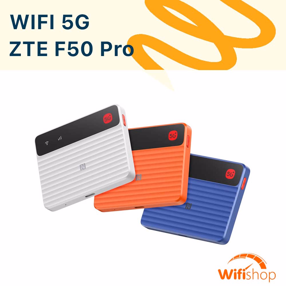 Bộ Phát Wifi 5G ZTE F50 Pro MU3356 Wi-Fi 6 2 SIM