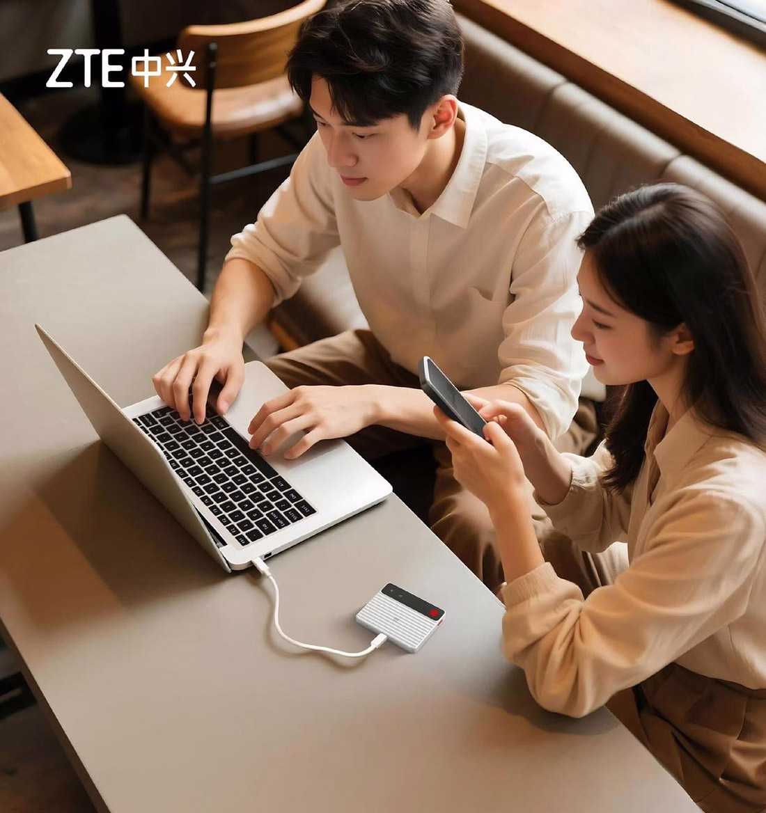 Bộ Phát Wifi 5G ZTE F50 Pro MU3356 Wi-Fi 6 2 SIM