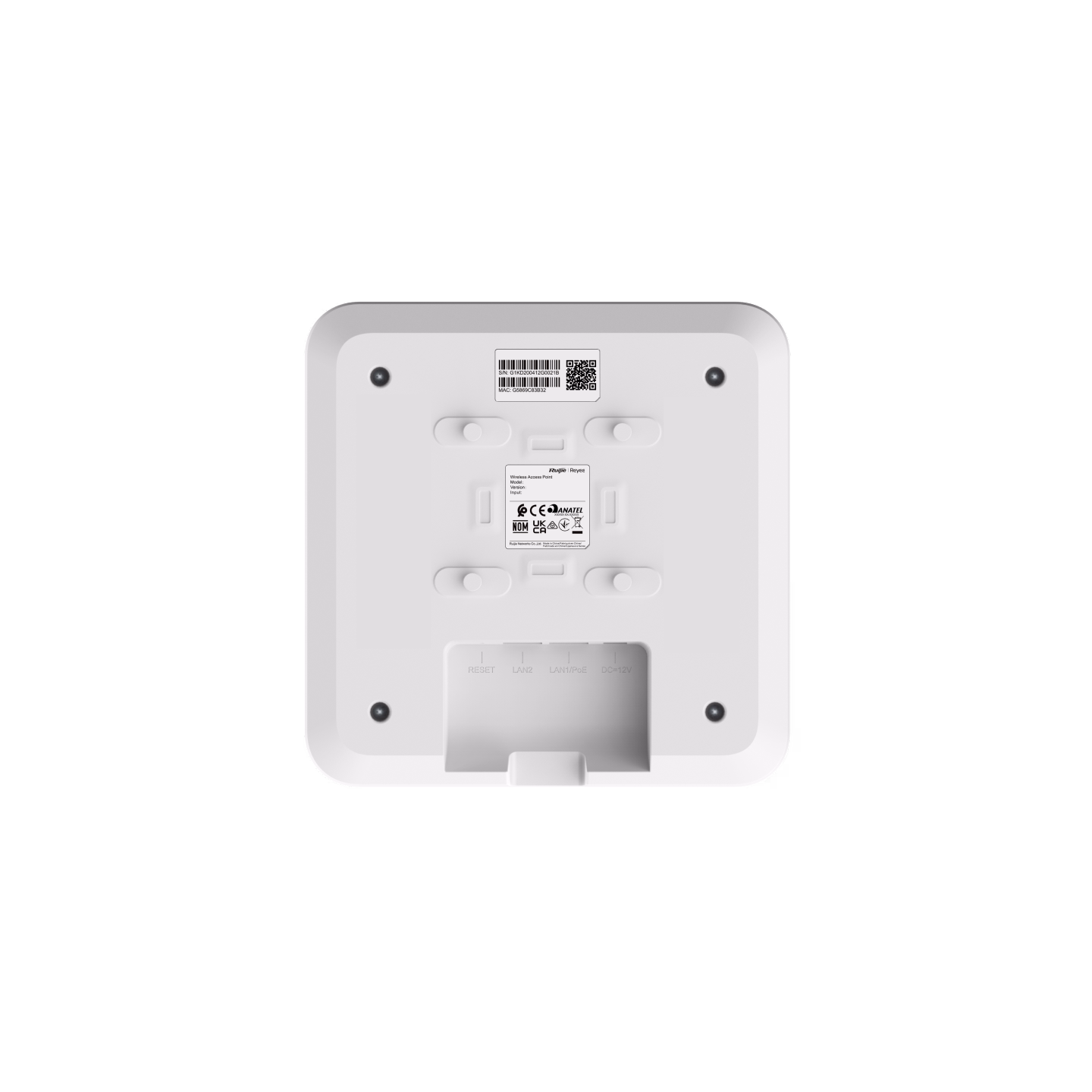 Bộ Phát WiFi Ruijie RG-RAP2200(E) - Tốc Độ 1267Mbps