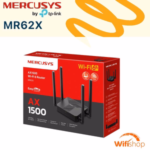 Bộ Phát Wifi Mercusys MR62X Wifi 6 AX1500