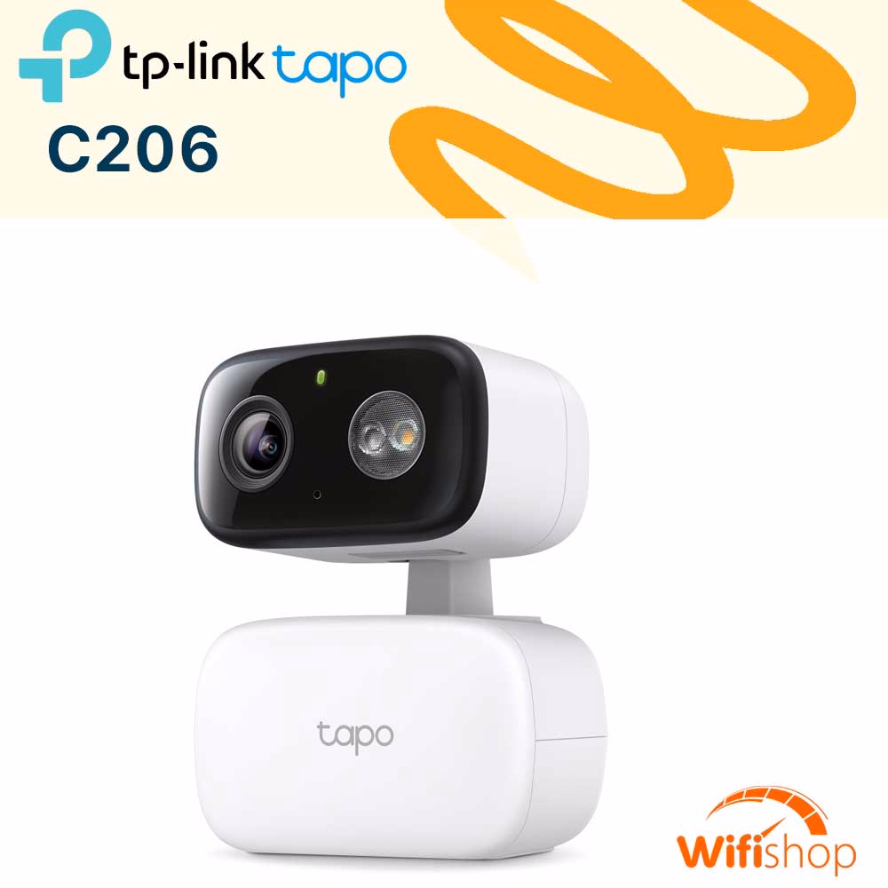 Camera WiFi Trong Nhà & Ngoài Trời TP-Link Tapo C206 (2MP)