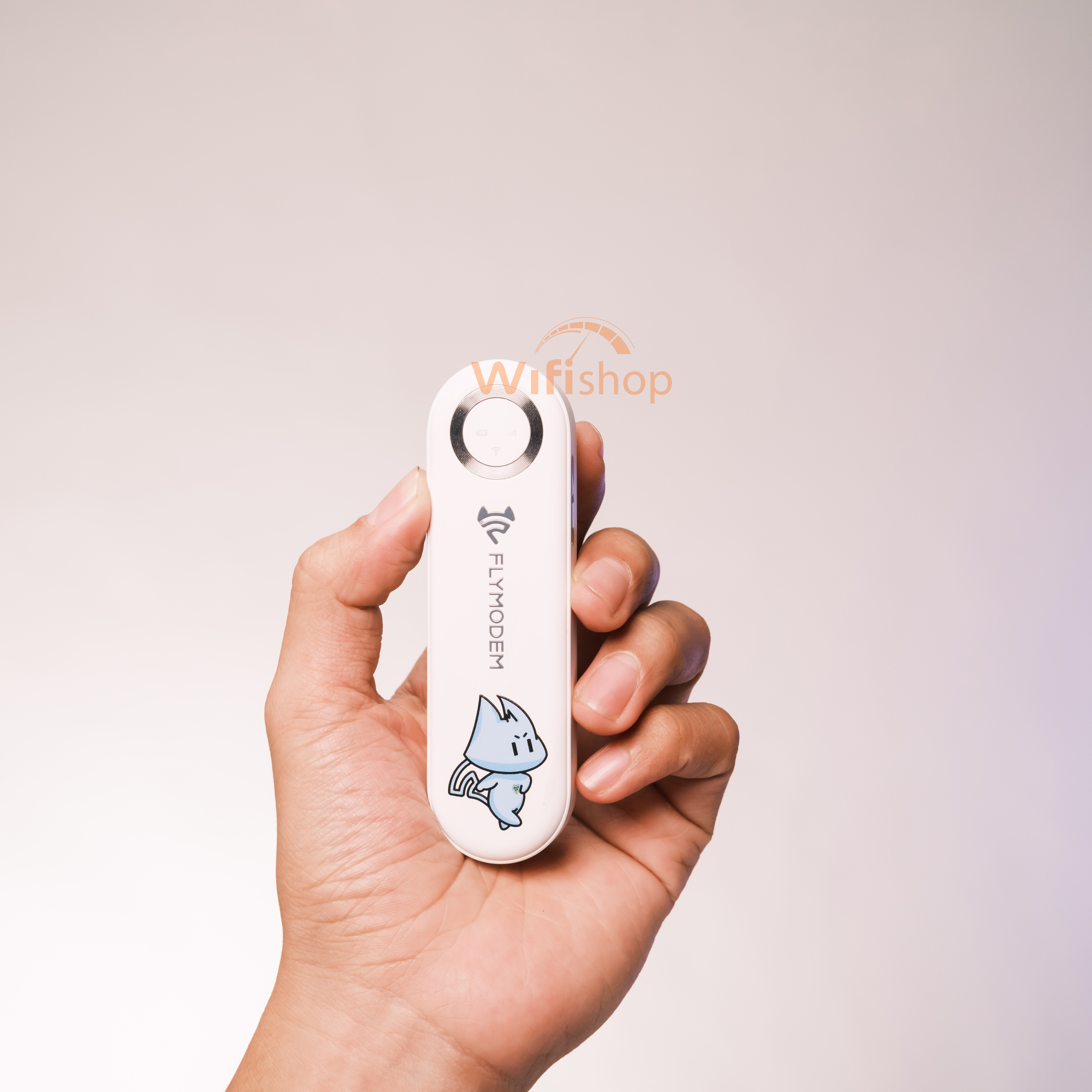 Bộ Phát Wifi 4G FlyModem M86 - eSIM chuyển đổi 3 Mạng Viettel-Vinaphone-Mobifone