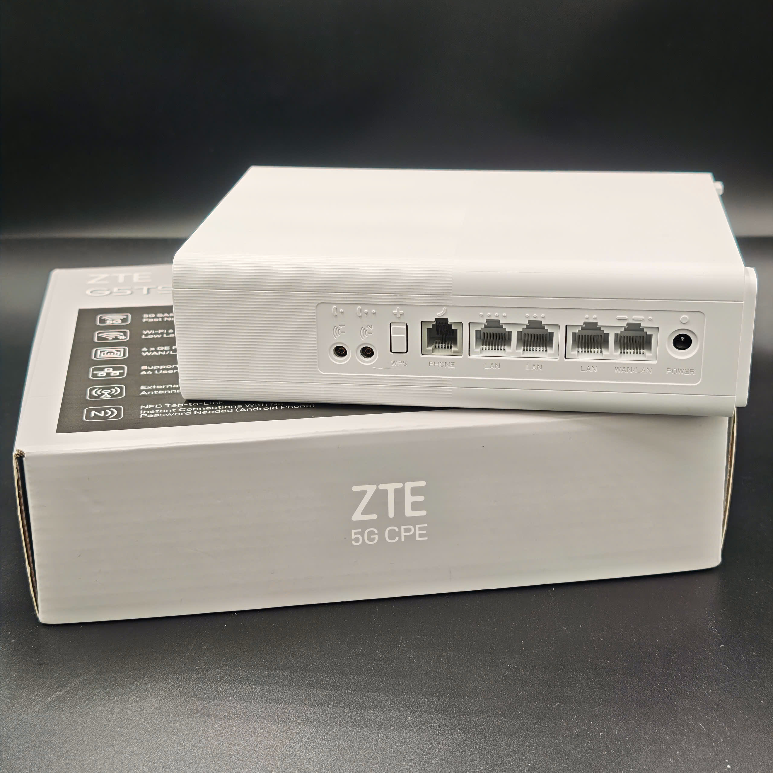 Bộ Phát Wifi 5G ZTE G5TS PRO (MC8500) Wifi 6 AX3000