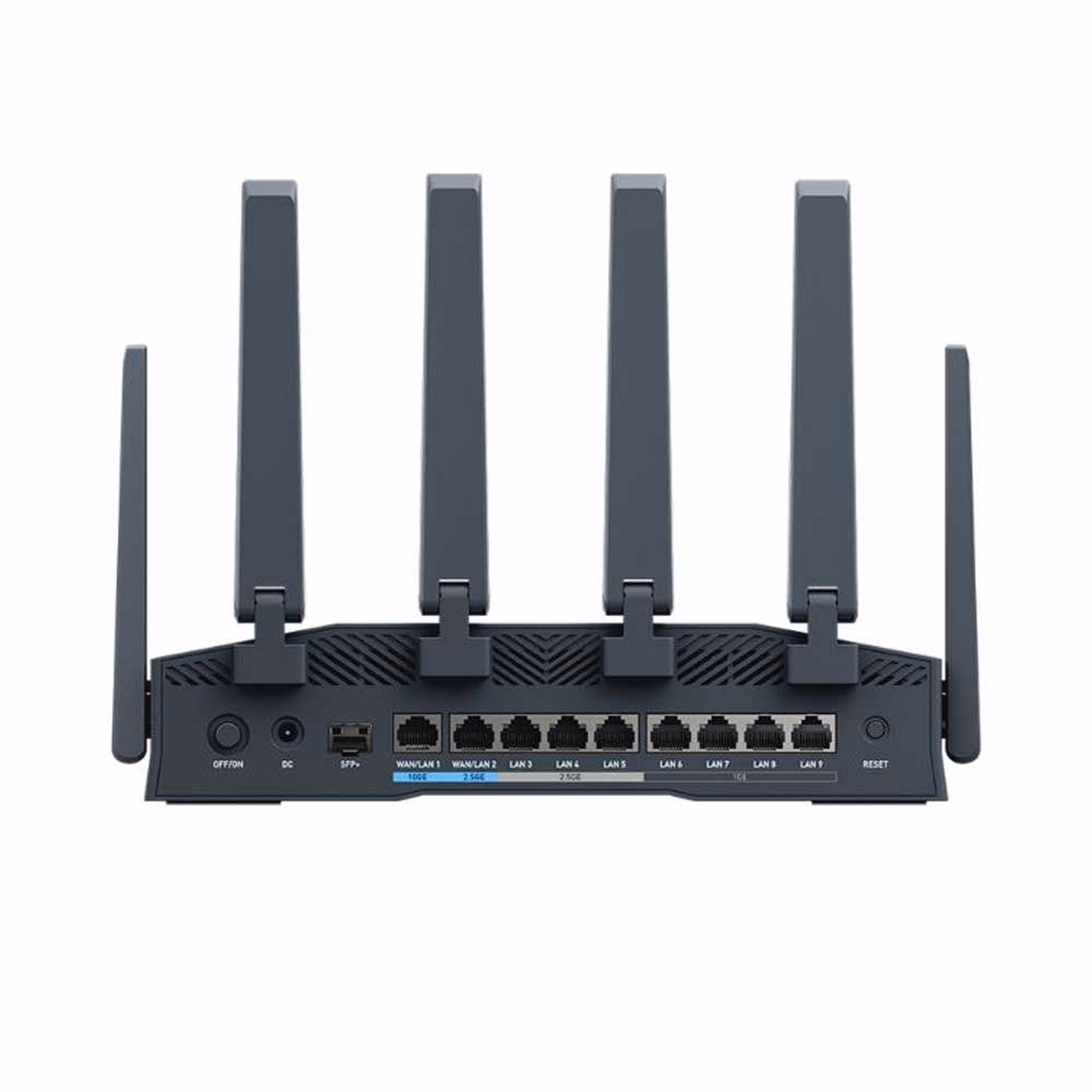 Bộ Phát Wifi 7 GL.iNet Flint 4 (GL-BE14000) 3 Băng tần, 10GbE, 10G SFP+ và 2.5Gb