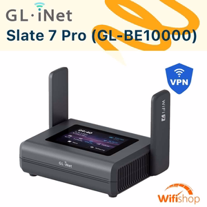 Bộ Phát Wifi 7 GL.iNet Slate 7 Pro (GL-BE10000), Cổng 2.5GbE, Ba băng tần