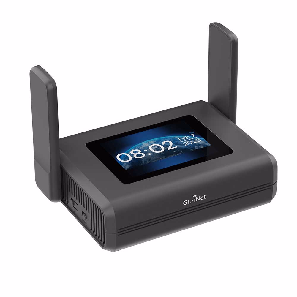 Bộ Phát Wifi 7 GL.iNet Slate 7 Pro (GL-BE10000), Cổng 2.5GbE, Ba băng tần