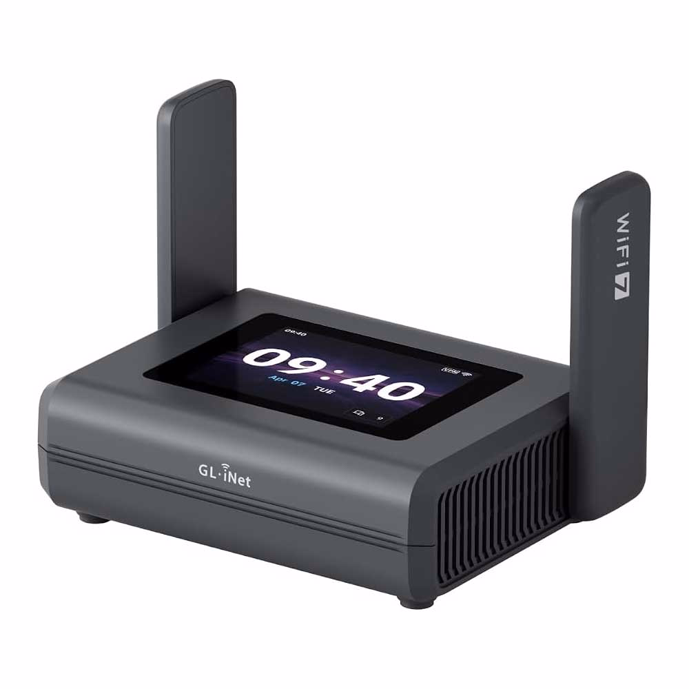 Bộ Phát Wifi 7 GL.iNet Slate 7 Pro (GL-BE10000), Cổng 2.5GbE, Ba băng tần