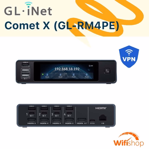 Remote KVM 4 Cổng PoE GL.iNet Comet X (GL-RM4PE)